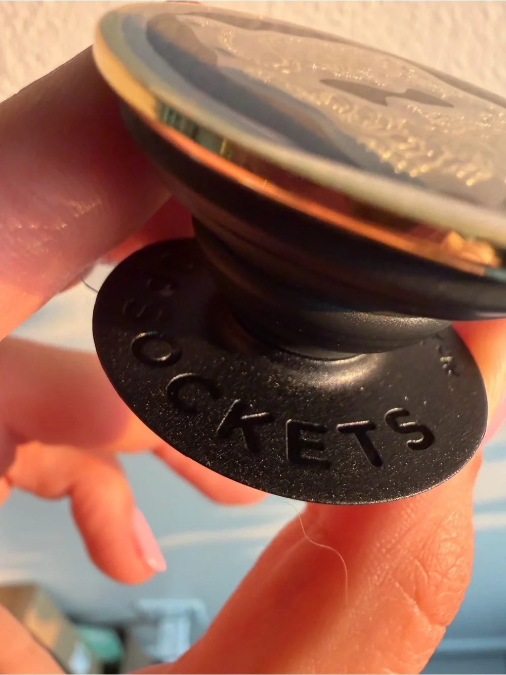 Black and Gold Tiger PopSocket